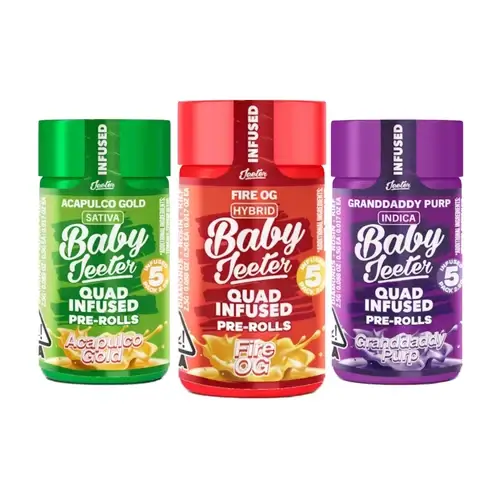 Baby Jeeter quad-infused pre-rolls