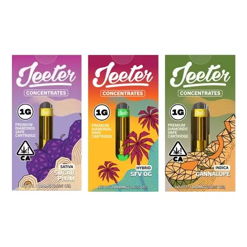 Jeeter concentrates vape cartridge